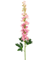 Kunstig blomst Delphinium 79 cm rosa