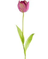Kunstig blomst Fransk Tulipan 60 cm lilla