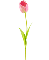 Kunstig blomst Fransk Tulipan 60 cm rosa