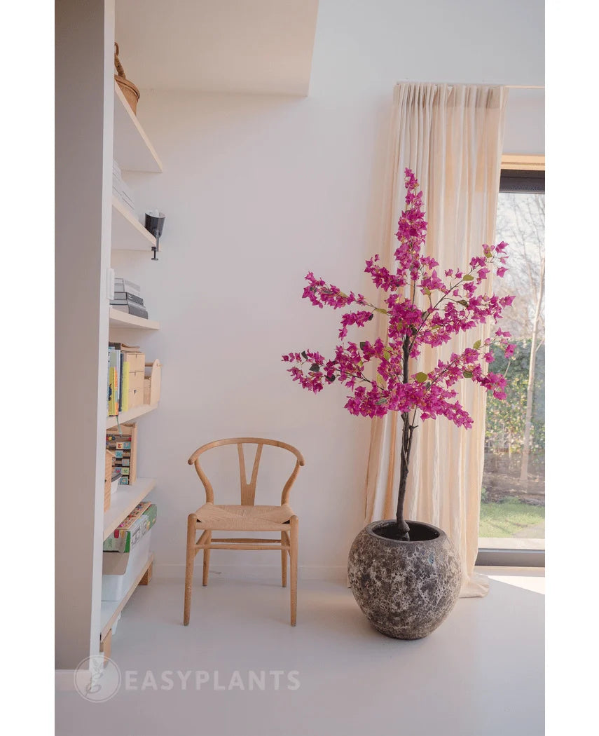 Kunstig Bougainvillea Tre Lilla 180cm