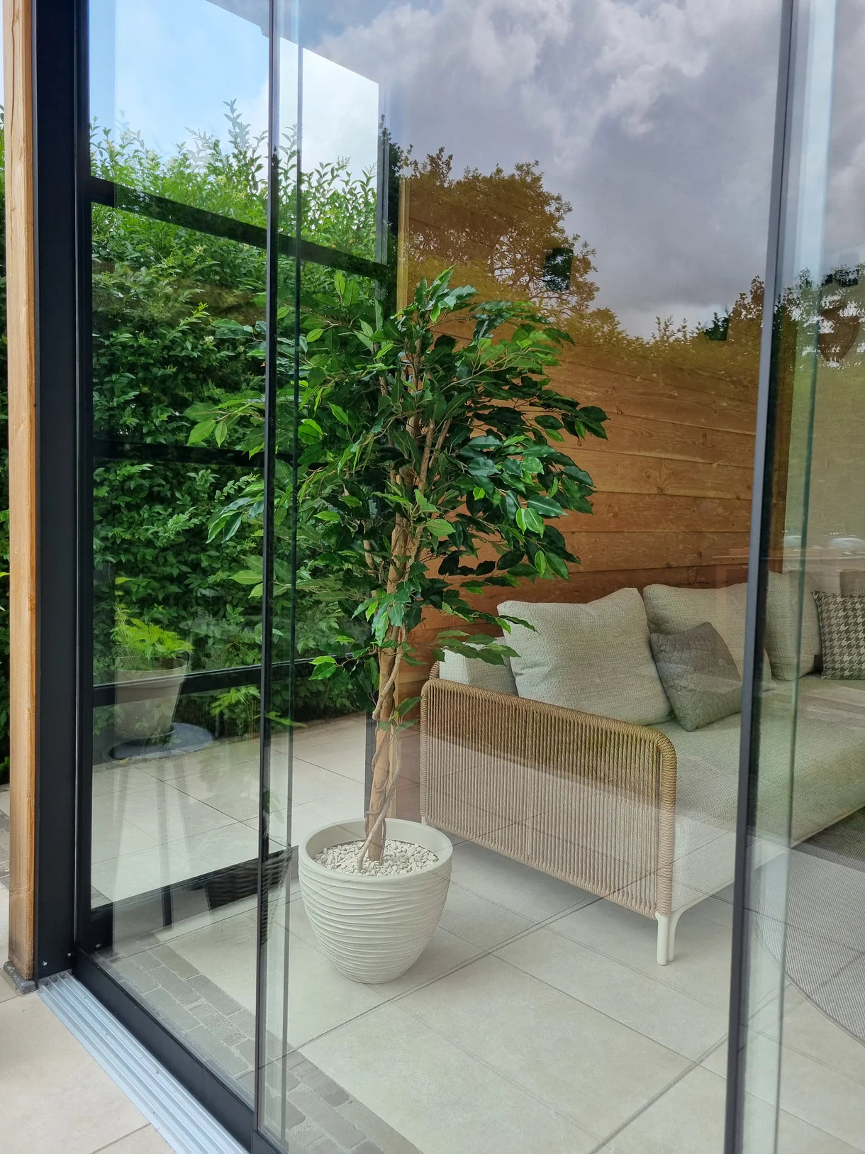 Kunstig Fat Fikus 150cm