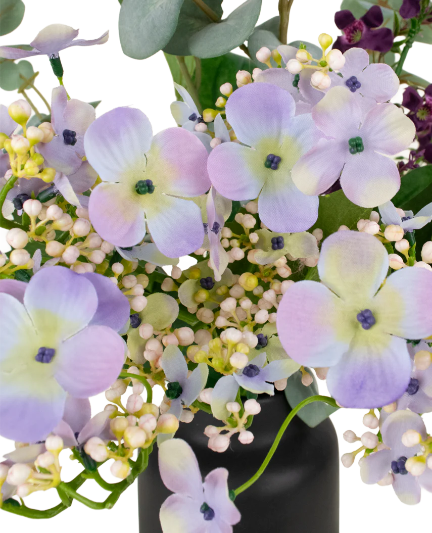 Kunstig Blomsterbukett Lavender Skies 75cm