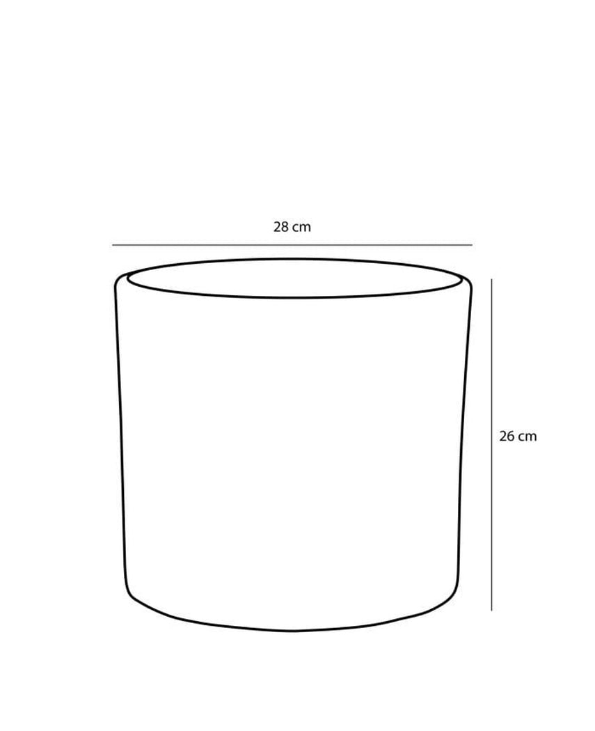 Potte Era Sand Lys Grå H26cm x D28cm