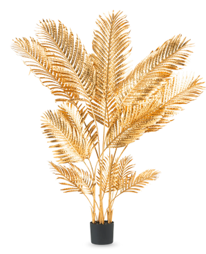 Kunstig Areca Palme Gull 160cm