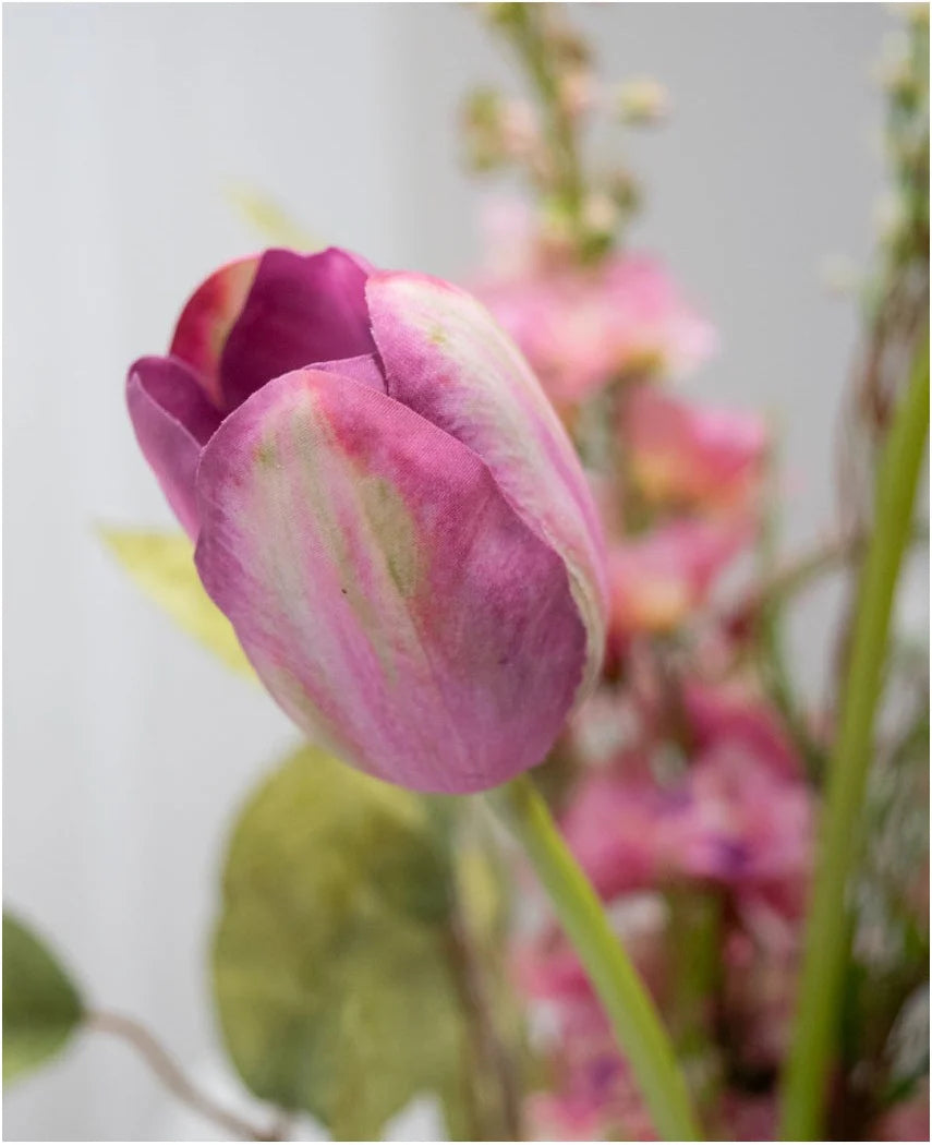 Kunstig Blomsterbukett Spring Awakening 65cm