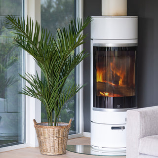 Naturtro kunstig plante i hjemme dekoret.