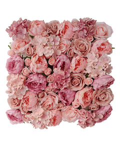Kunstig blomstervegg