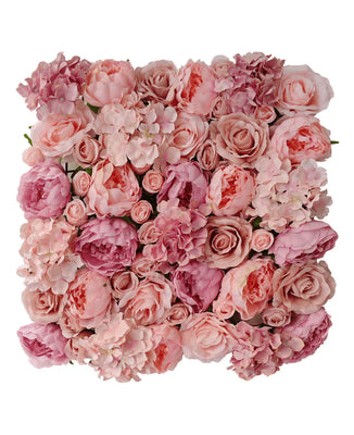 Kunstig blomstervegg