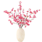 Kunstige Kirsebær og Blomstergren Buketter