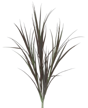 Kunstig Gress Bunt Burgunder UV 90cm