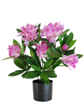 Kunstig Plante Rhododendron Rosa 42 cm