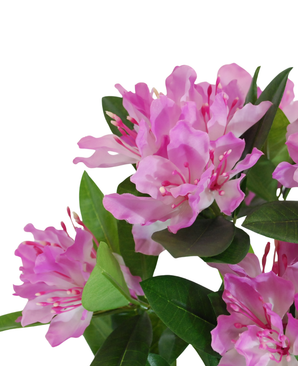 Kunstig Plante Rhododendron Rosa 42 cm