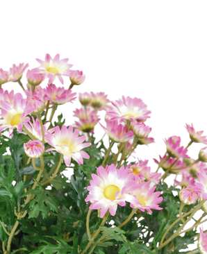 Kunstig Tusenfryd Lys Rosa UV 31 cm