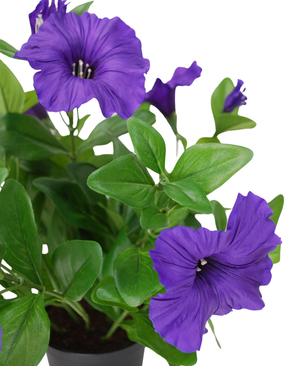 Kunstig Petunia i Potte Lilla UV 30 cm