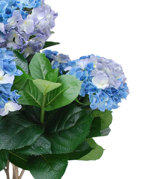 Kunstig Hortensia Deluxe Blå UV 53 cm