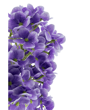 Kunstig Syrinhortensia Real Touch Lilla 58 cm