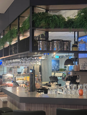 Kunstig Hengende Bregne Rot D55cm