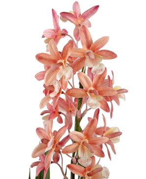 Kunstig plante Cymbidium 58 cm rosa