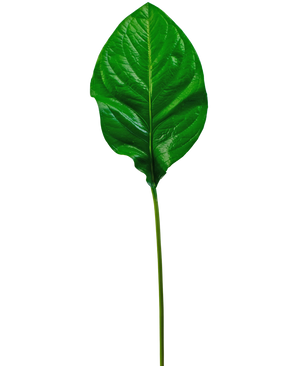 Kunstig blad grønn 90cm