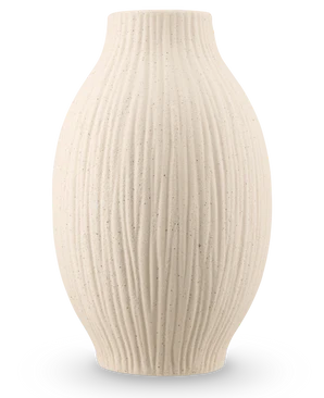 Vase Silent Leaf Beige 25 cm