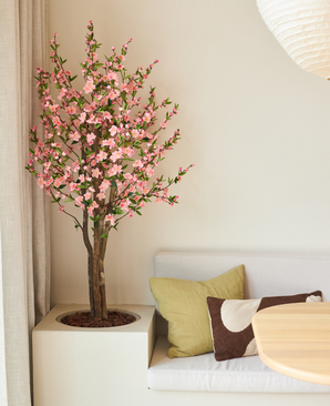 Kunstig Kirsebærtre Rosa 150cm