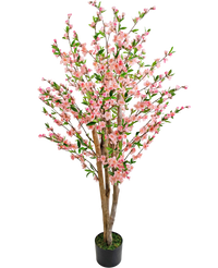 Kunstig Kirsebærtre Rosa 150 cm