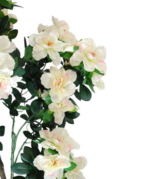 Kunstig Azalea Tre Krem 105cm