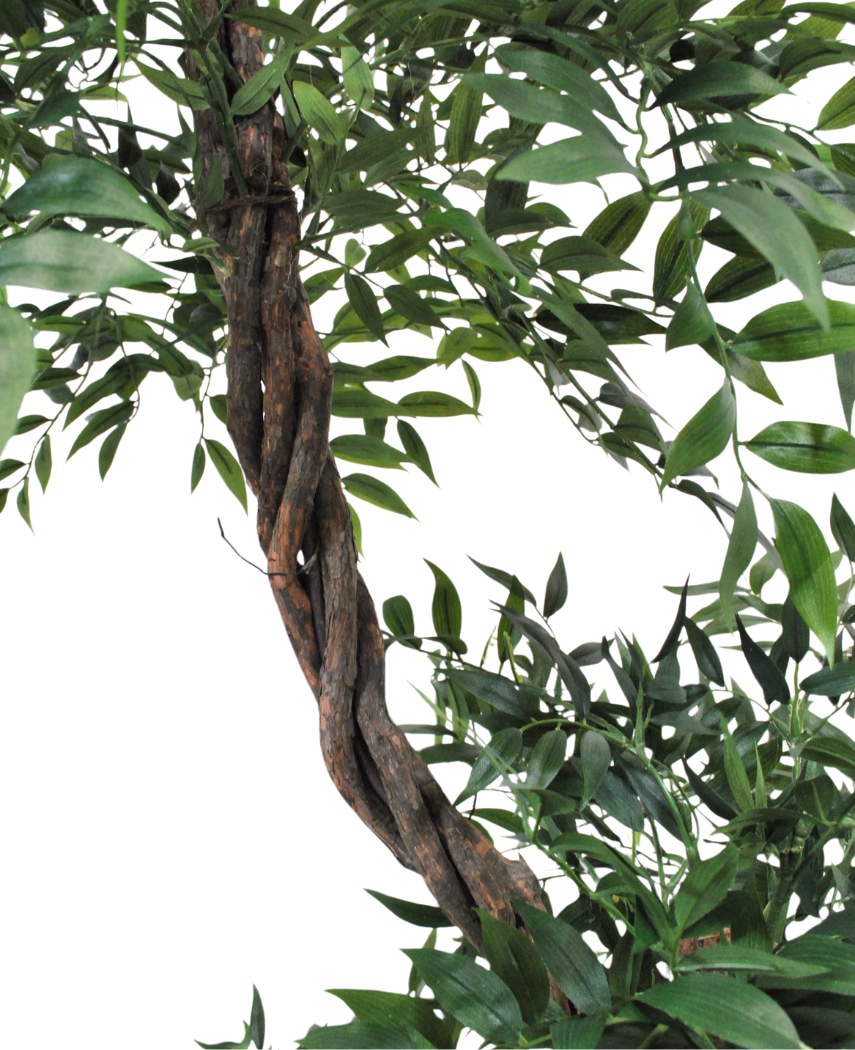 Kunstig Ruscus Tre Crazy 120cm