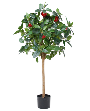 Kunstig Epletre Med Epler 120cm