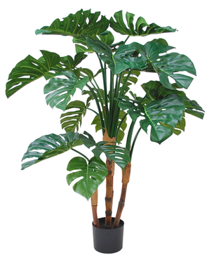 Kunstig Monstera Fyldig 120 cm