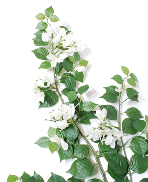 Kunstig Bougainvillea Gren Krem 80cm