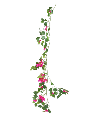 Kunstig Bougainvillea Girlander Rosa 120cm