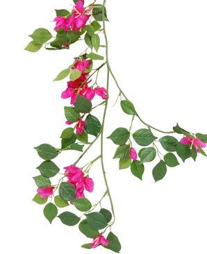 Kunstig Bougainvillea Girlander Rosa 120cm