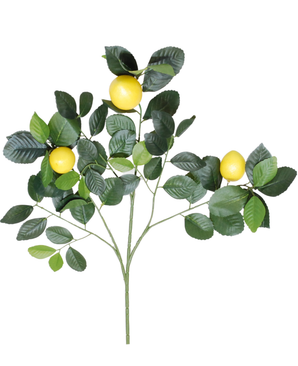 Kunstig Sitron Gren 56cm x3 frukter