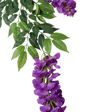 Kunstig Wisteria Gren Naomi Lilla 93cm
