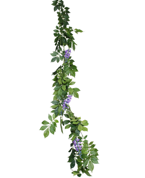 Kunstig Wisteria Liane Lilla 100cm