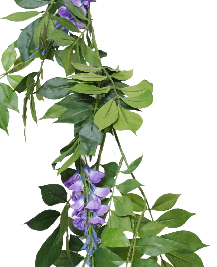 Kunstig Wisteria Liane Lilla 100cm
