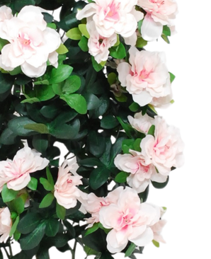 Kunstig Azalea Tre Lys Rosa 105cm
