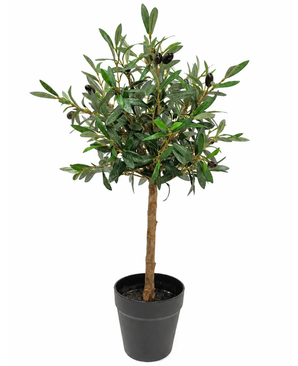 Kunstig Oliventre "Mini" m/Oliven UV 65 cm