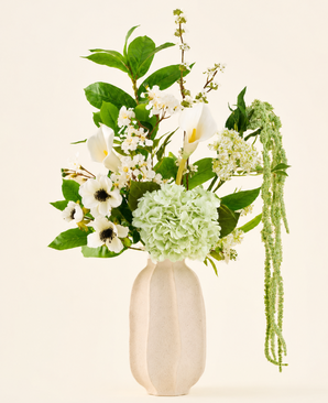 Kunstig Blomsterbukett Green Elegance 85 cm