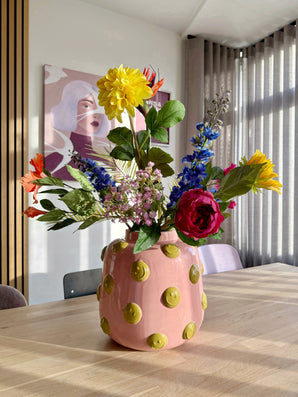 Kunstig Blomsterbukett Hibiscus Fiesta