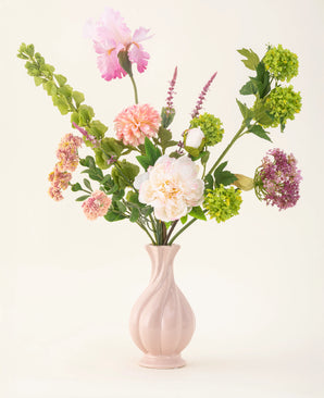 Kunstig silkeblomsterbukett First Light