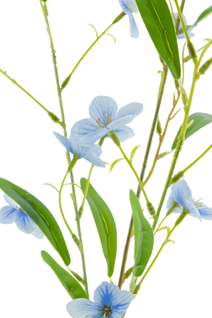 Kunstig Alstroemeria Real Touch Blå 100 cm