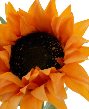 Kunstig Solsikke Real Touch Oransje 61cm