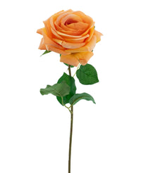 Kunstig Rose ''Emine'' Real Touch Oransje 43 cm