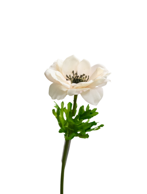 Kunstig Anemone Real Touch Rosa 52 cm