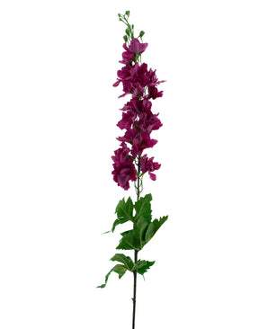 Kunstig blomst Larkspur Real Touch rosa 90 cm