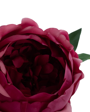 Kunstig blomst Lotuspeon Real Touch rød 58 cm