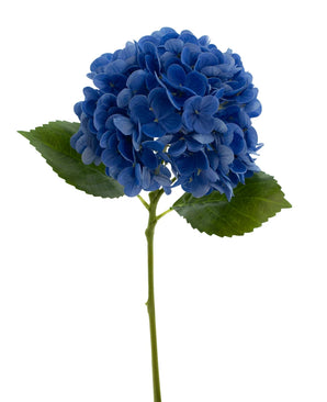 Kunstig Charlotte Hortensia Real Touch Blå 49cm