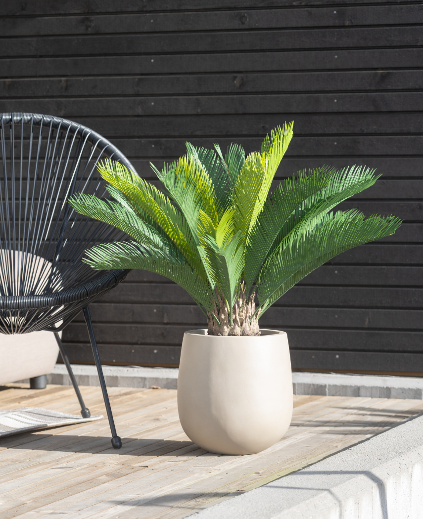 Kunstig Cycas Palme Deluxe UV 70cm